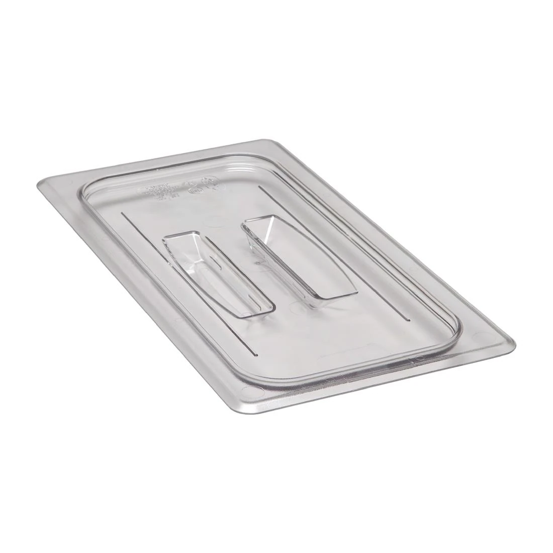 Cambro DM713 Polycarbonate Gastronorm Lid with Handle - 1/3 - Clear product image