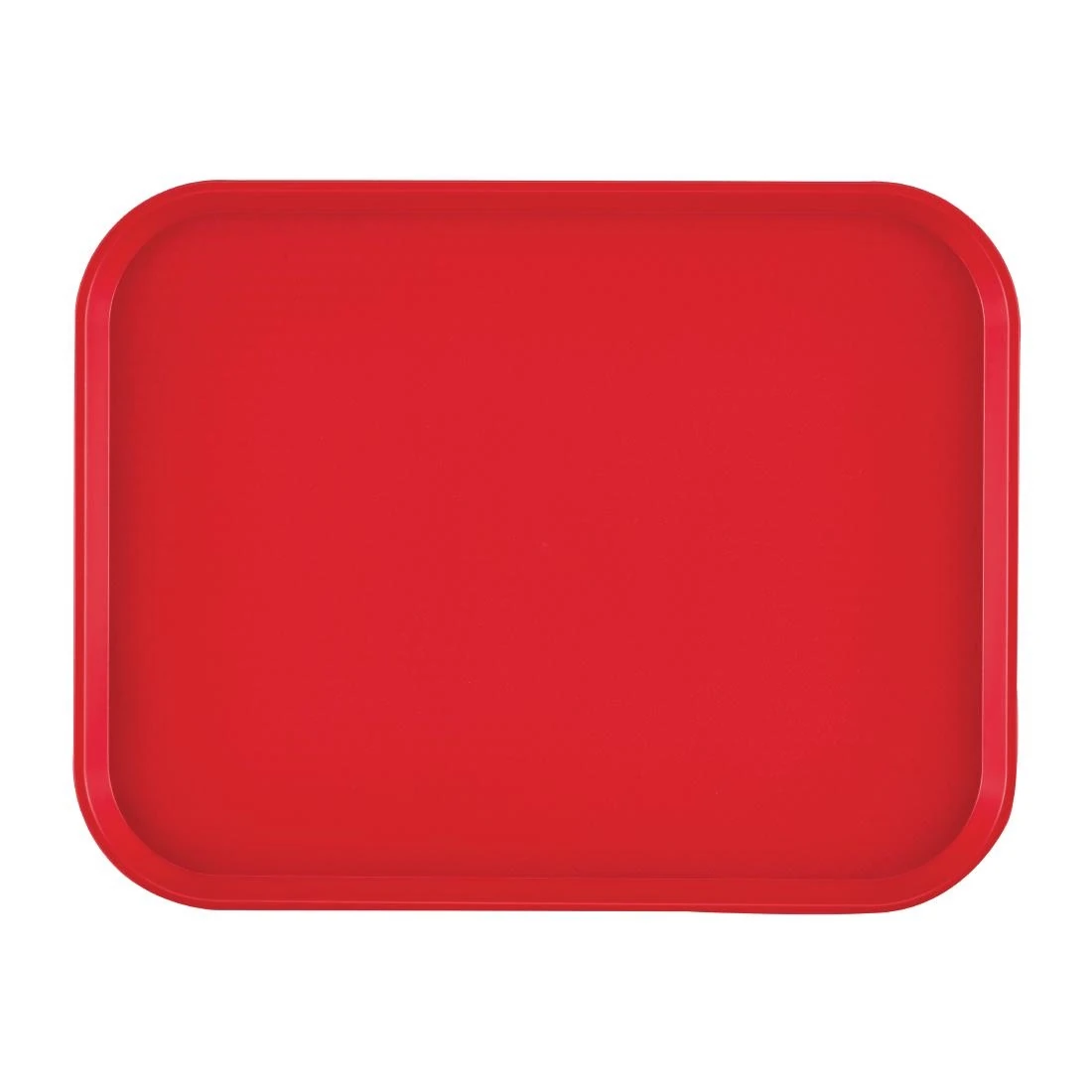 Cambro DM800 Fast Food Tray Rectangular - Red - 300x410mm product image