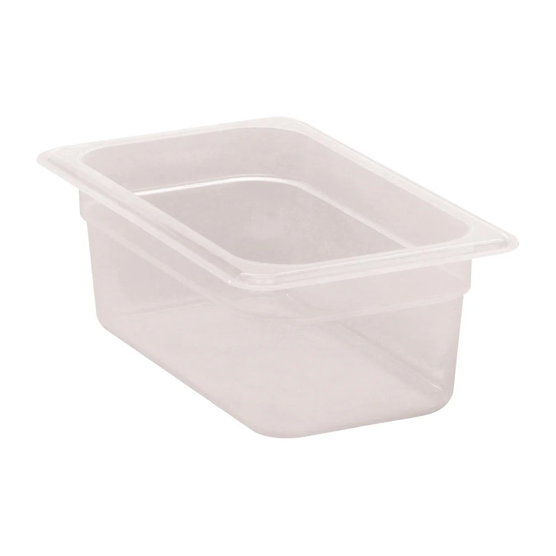 Cambro DW506 Polypropylene Gastronorm Tray - Translucent - 1/4 100mm product image