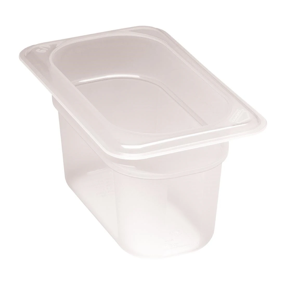Cambro DW510 Polypropylene Gastronorm Tray - Translucent - 1/9 100mm product image