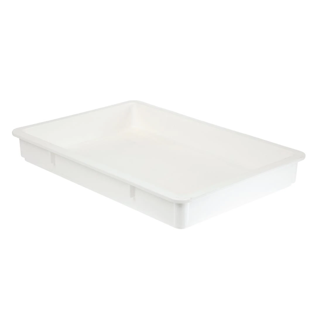 Cambro CW800 Pizza Dough Box - White - 460x660x76mm product image