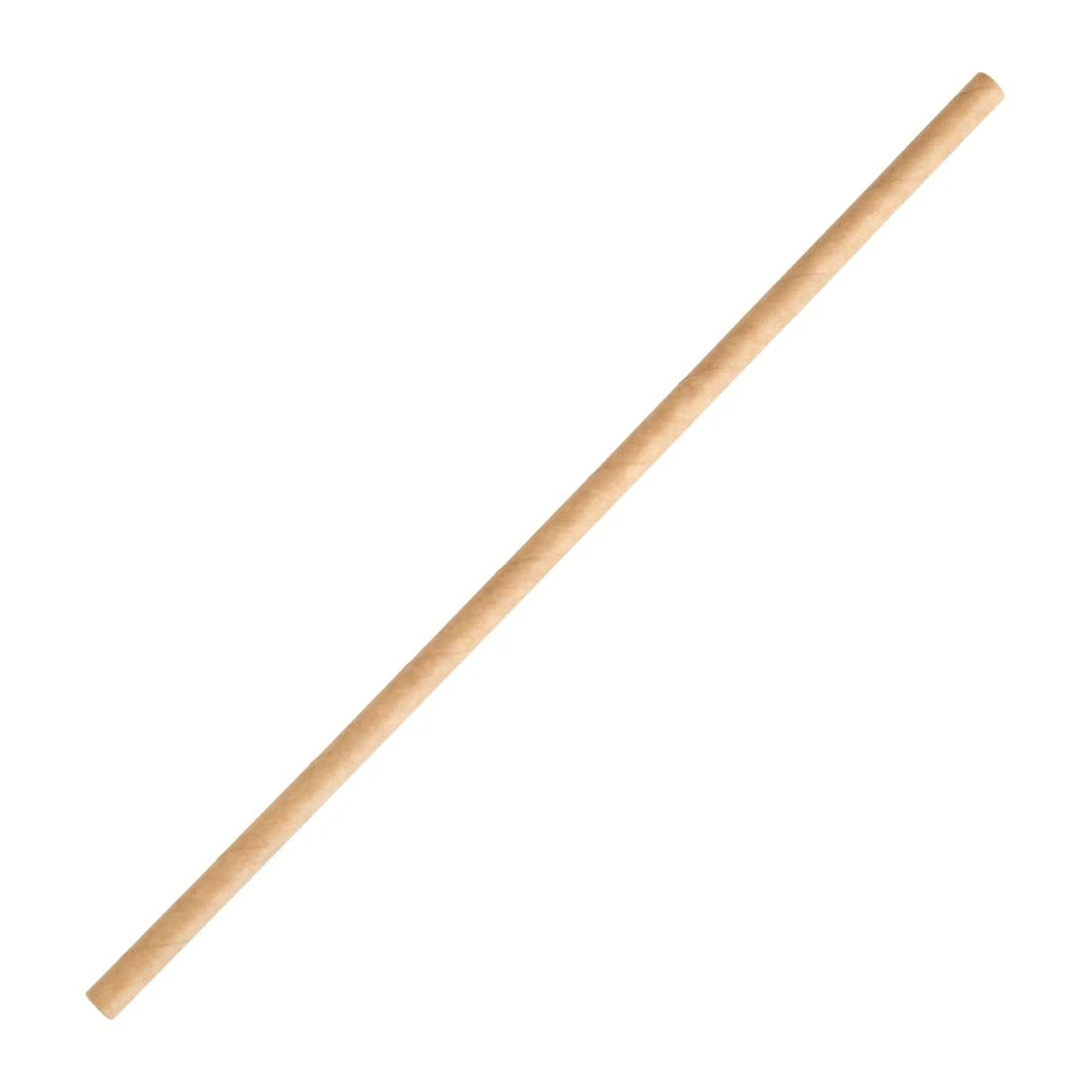 Fiesta Compostable FB138 Kraft Paper Straw - 210mm 6mm (Pack 250) product image