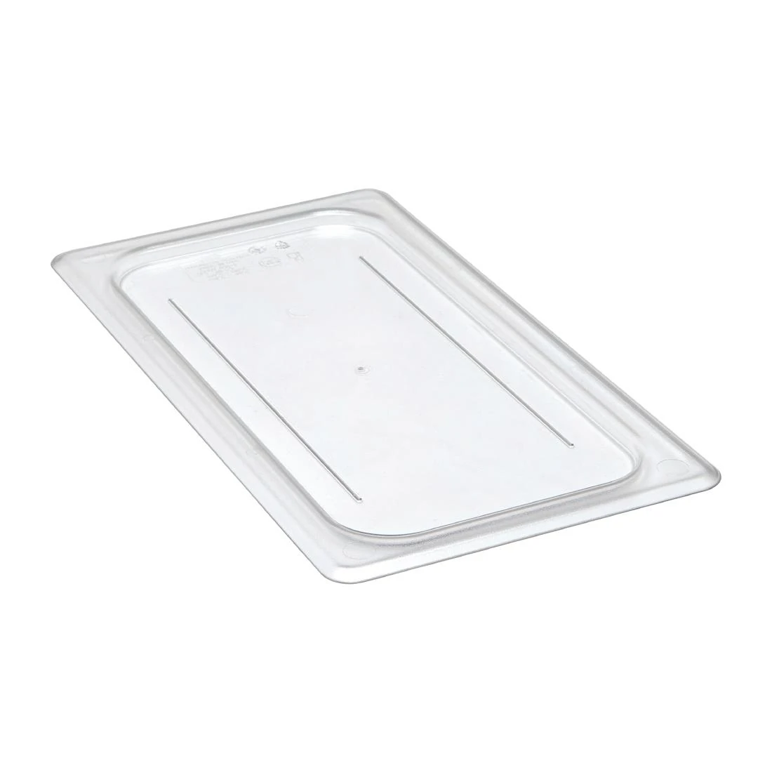 Cambro DC664 Polycarbonate Gastronorm 1/3 Flat Lid - Clear product image