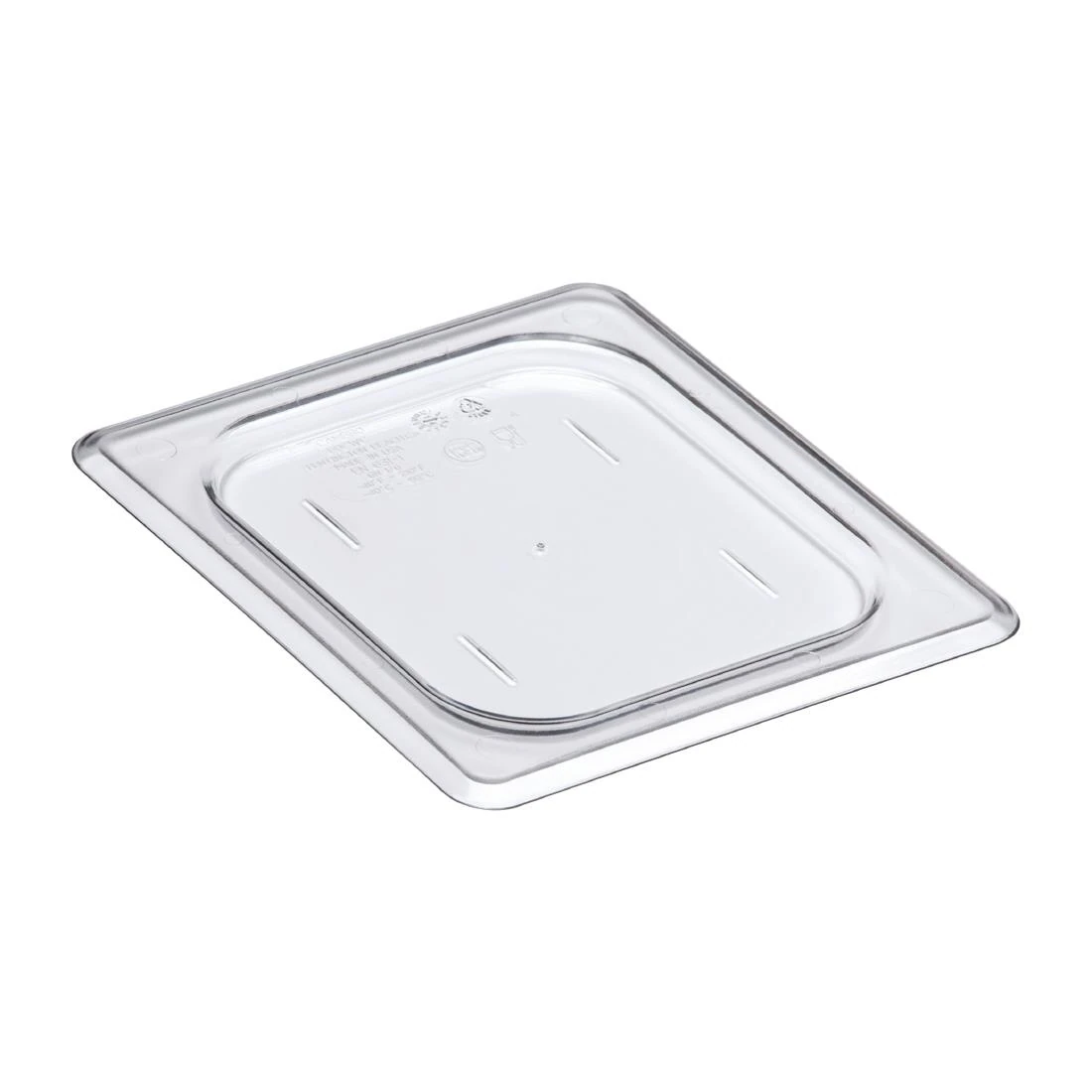 Cambro DC666 Polycarbonate Gastronorm 1/6 Flat Lid - Clear product image