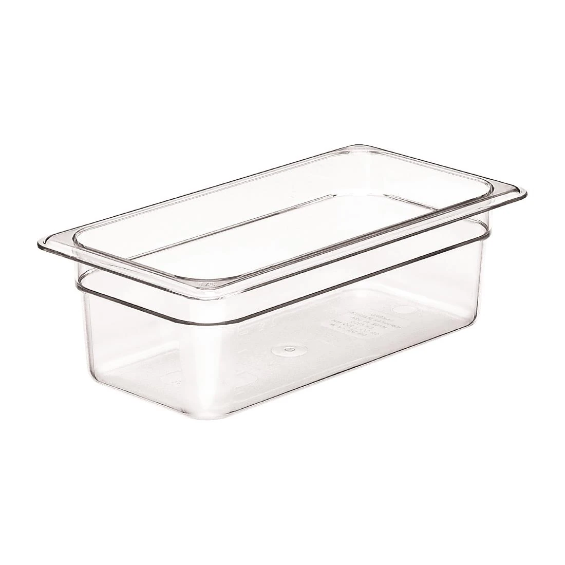 Cambro DM734 Polycarbonate Gastronorm - 1/3 100mm -Clear product image