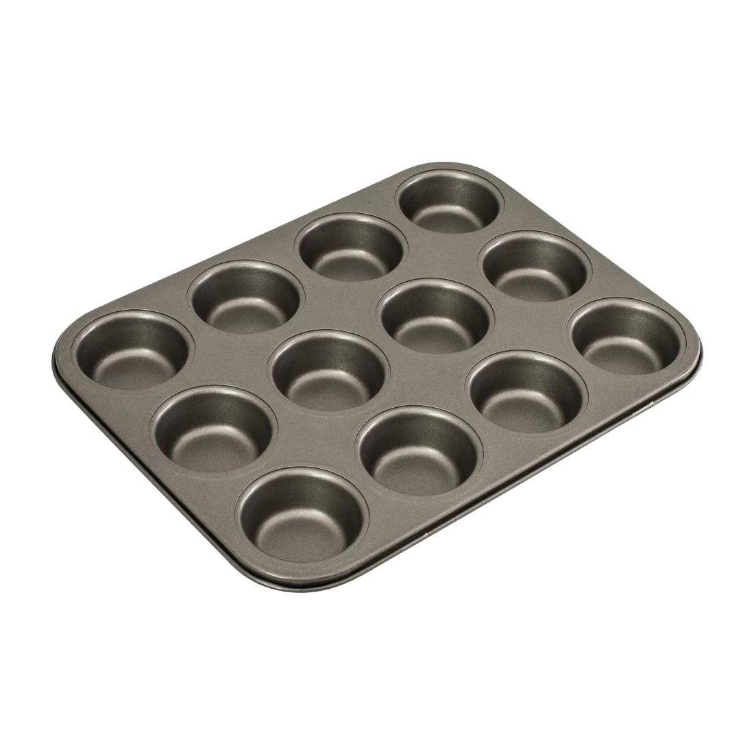 Bakemaster FY427 Muffin/Cupcake pan Non-Stick 12 Cup (70x25mm) - 35x27cm product image