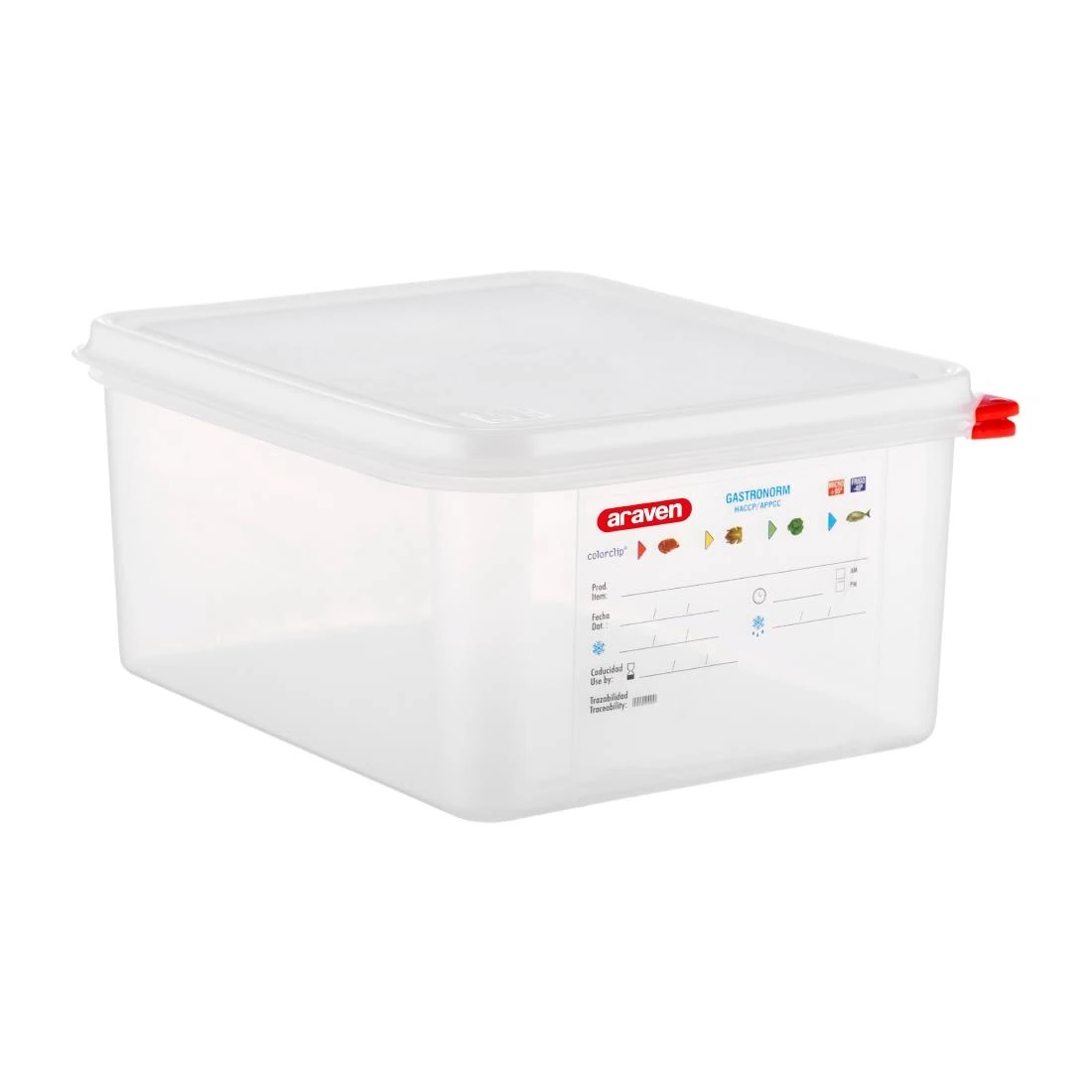 Araven T988 Food Containers - GN 1/2 10Ltr with Lids (Pack 4) product image