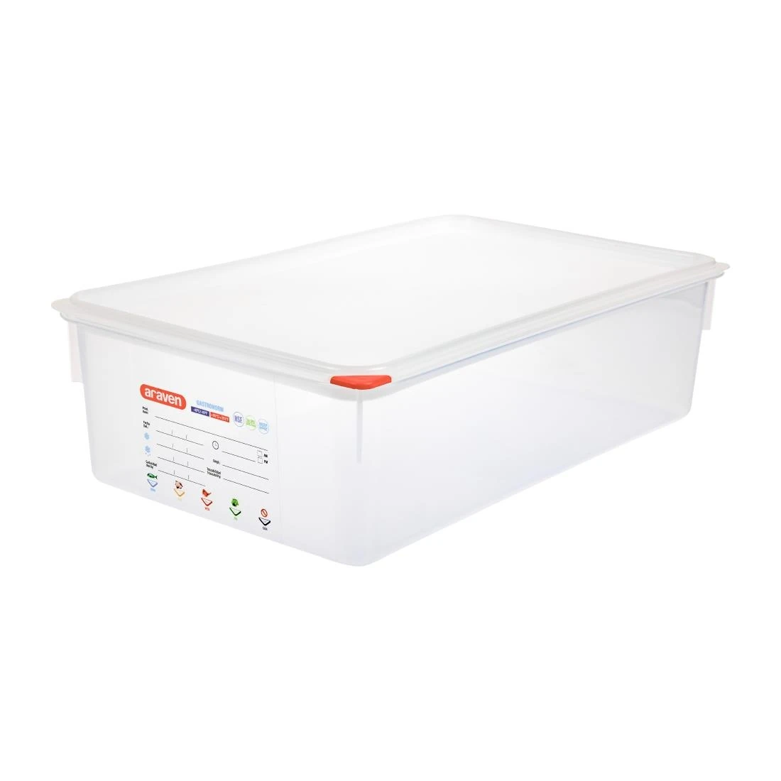 Araven T991 Food Containers - GN 1/1 21Ltr with Lids (Box 4) product image