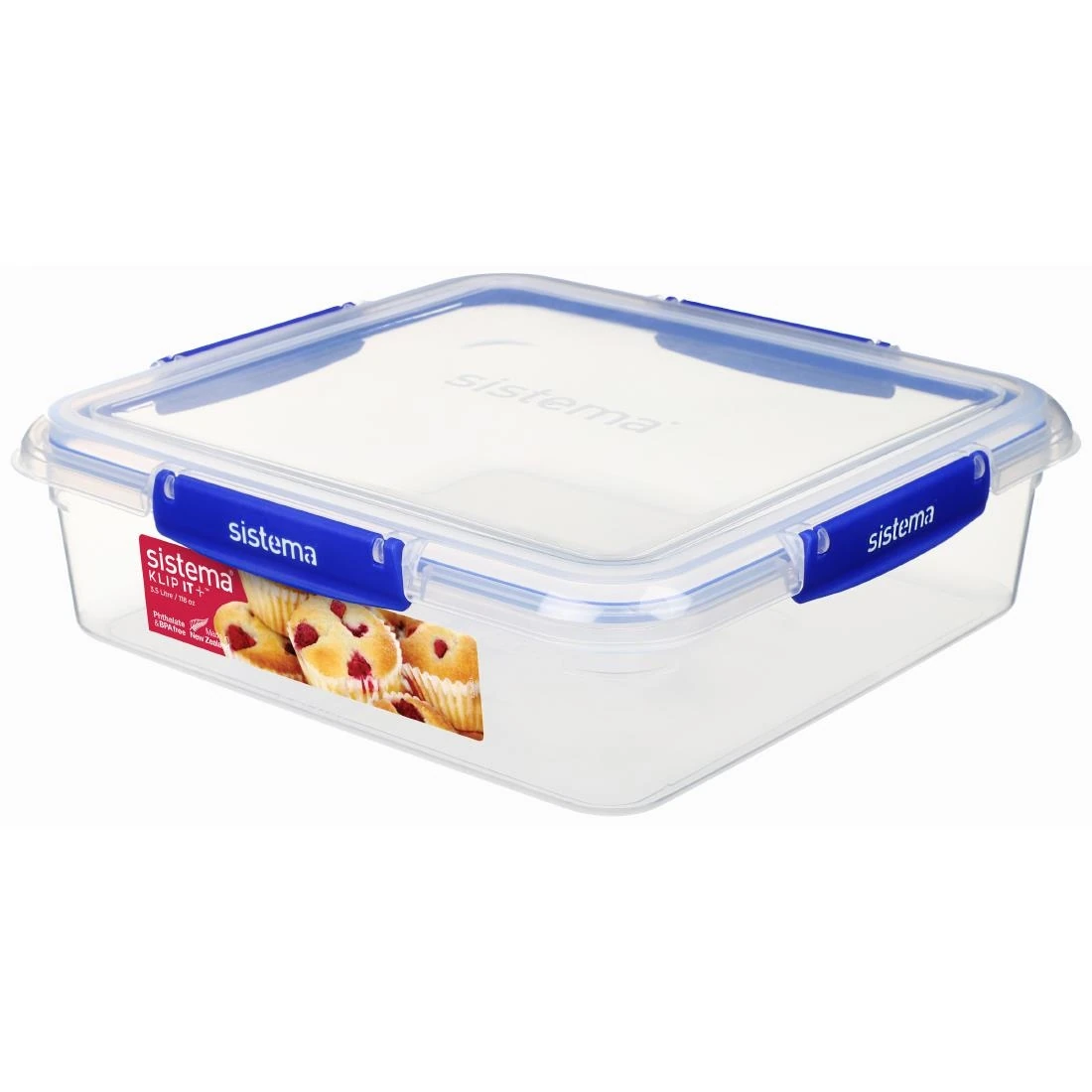 Sistema CH249 Klip It Plus Square Container - 3.5Ltr product image
