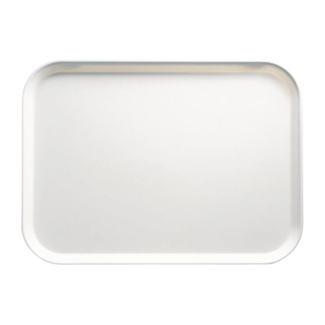 Cambro CW779 Camtray Fibreglass Rectangular Tray - White - 460x355mm product image