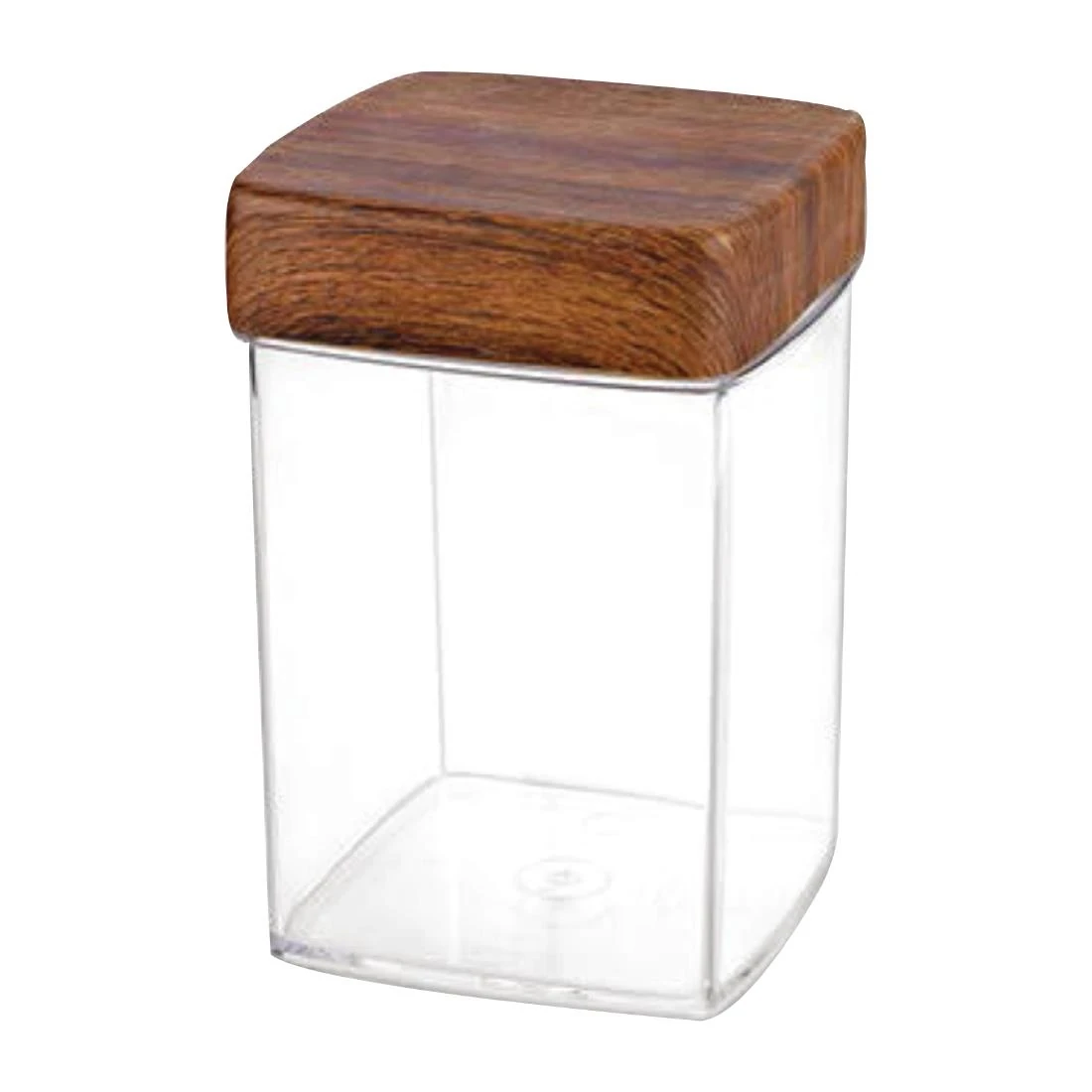 Evelin FW293 Square Canister with Lid - 120x120x180mm product image