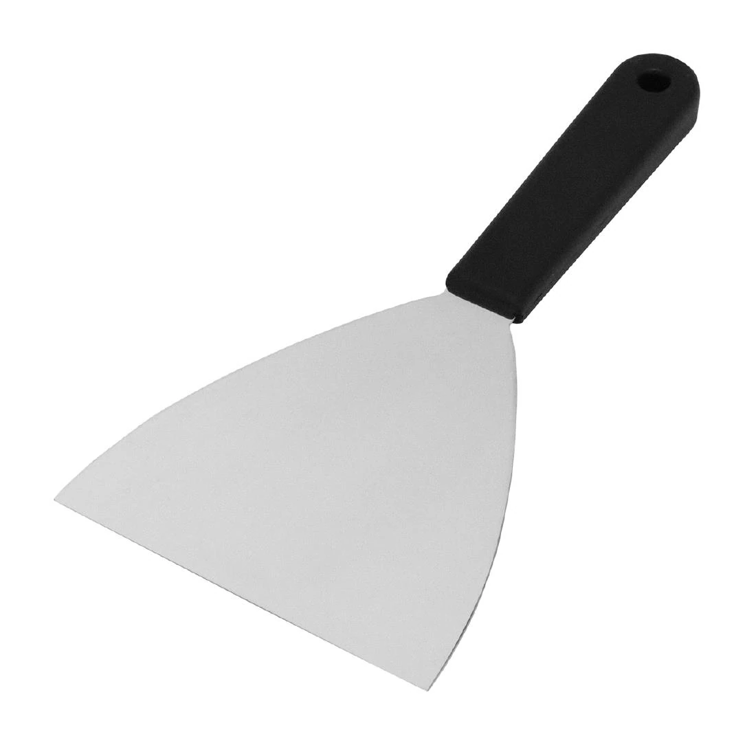 Schneider GT029 Stainless Steel Spatula 120mm with Black PP handle product image