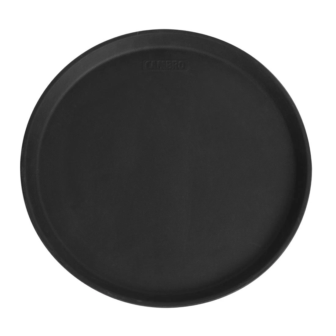 Cambro DM781 Camtread Non-Slip Round Tray - Black - 355mm product image