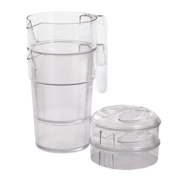 Cambro DD594 Clear 1Ltr Pitcher Lid Only product image