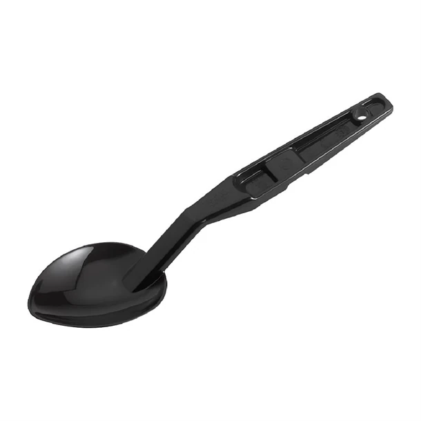 Cambro DD998 Polycarbonate Deli Spoon Black - 280mm product image