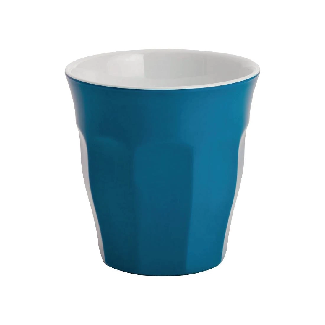 JAB GP730 Gelato Melamine Aqua/White Tumbler - 90mm 300ml (Box 12) product image