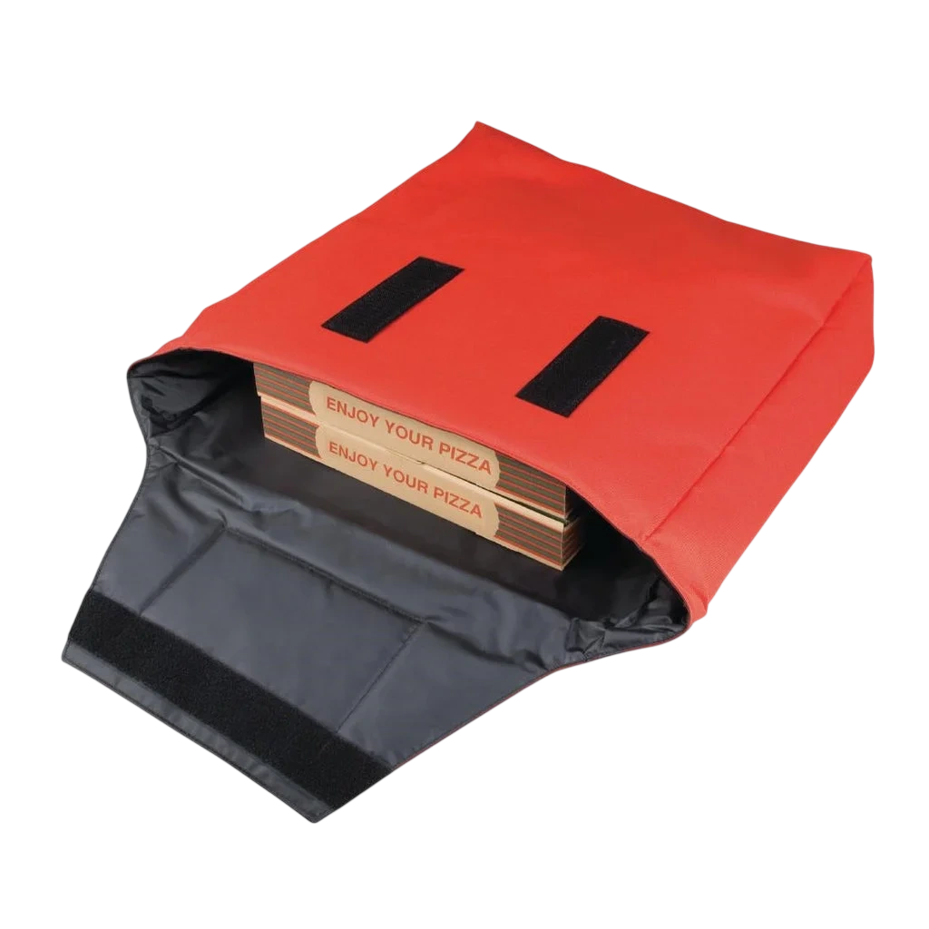 Vogue S481 Insulated Pizza Delivery Bag Polyester - 130x470x550mm 5x18 1/2x21 1/2"