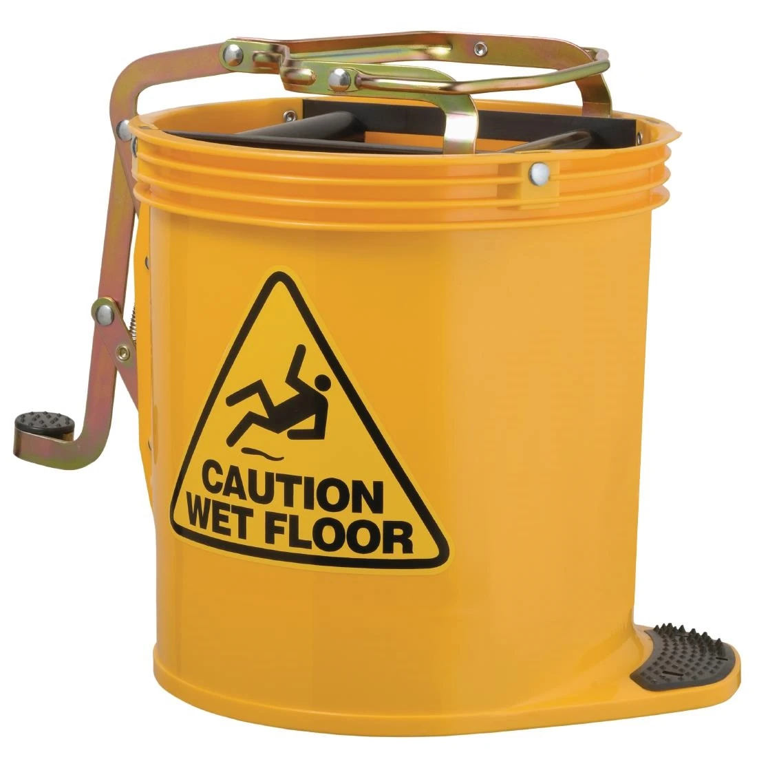 Oates DF952 Contractor Roller Wringer Bucket Yellow - 15Ltr product image