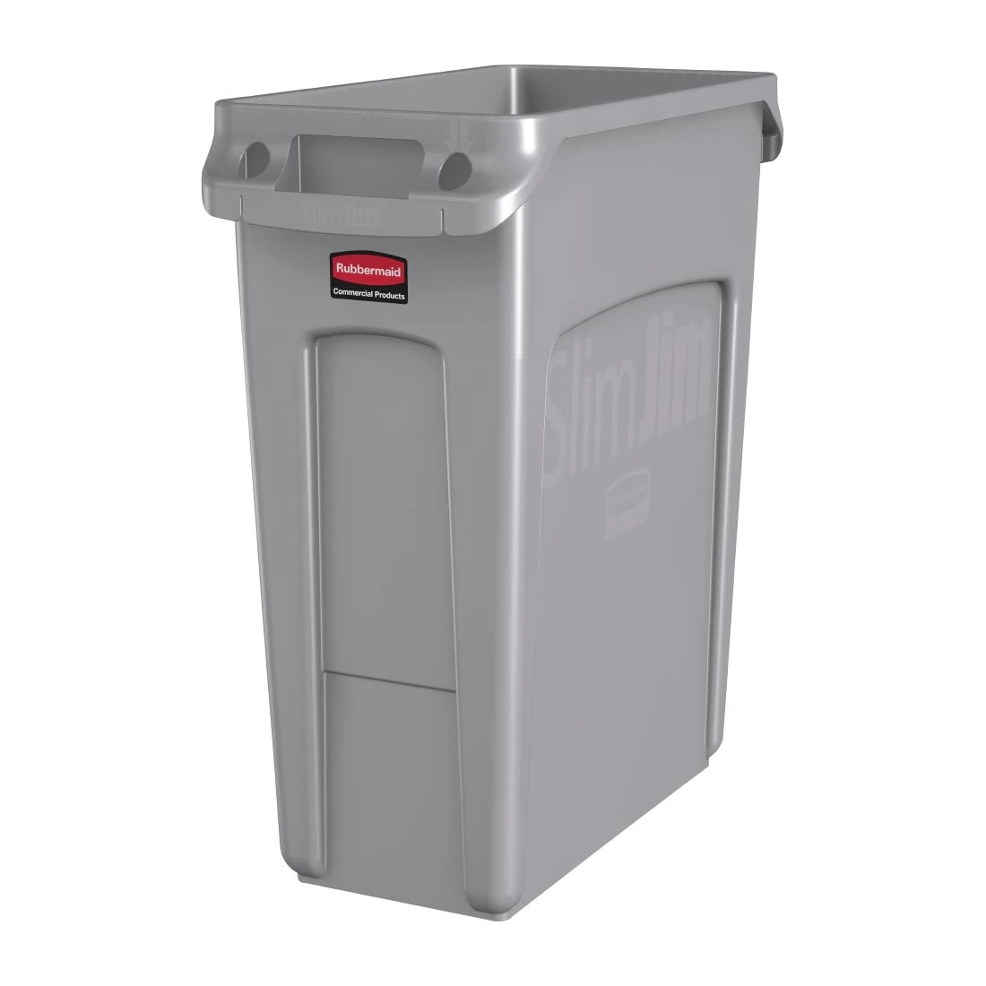 Rubbermaid F603 Slim Jim Waste Container Grey - 60Ltr product image