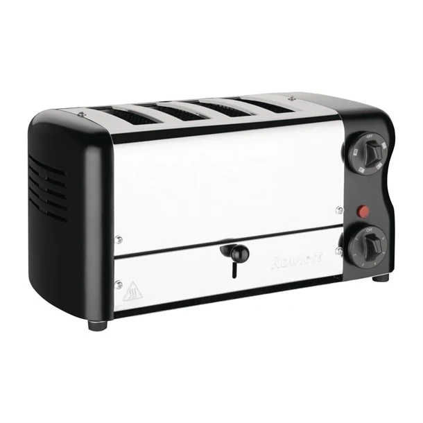 Rowlett HW913-A Esprit 4 Slot Toaster Jet Black w/2x Additional Elements & Sandwich Cage product image