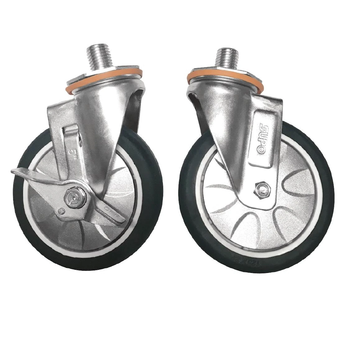 Thor AF766 Braked Castors(Set 2)GE542-P N GE543-P N GE544-P N GH100-P N GH101-P N GH102-P N product image