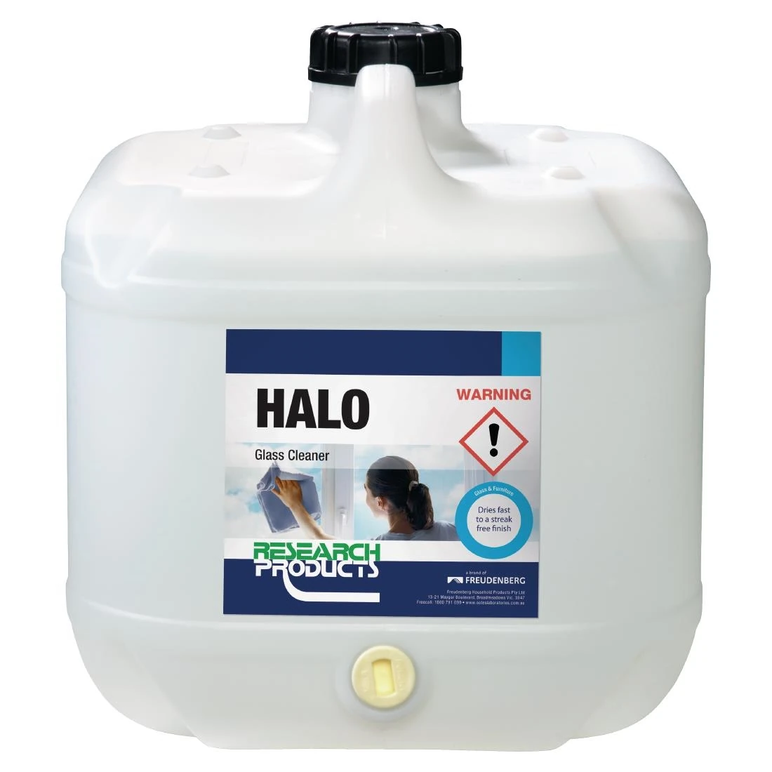 Oates JC099 Professional Halo Fast Dry Glass Cleaner - 15Ltr product image