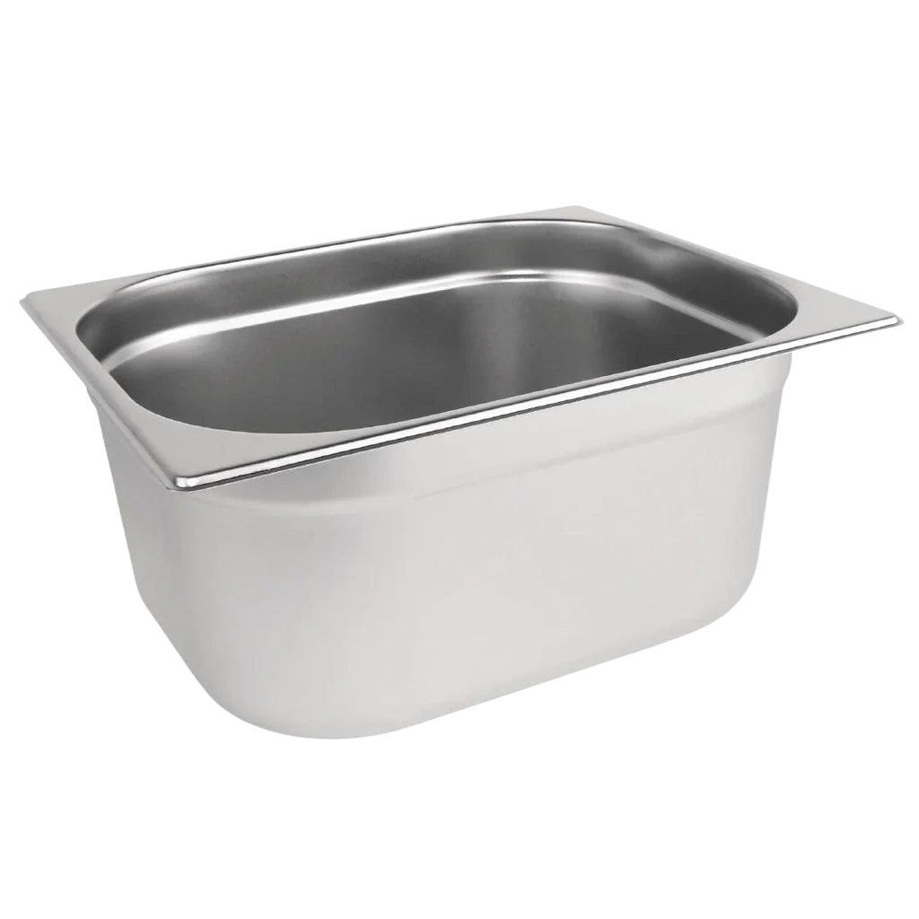 Vogue DN710 Stainless Steel Gastronorm Pan 1/2 100mm – 6.2L commercial kitchen equipment