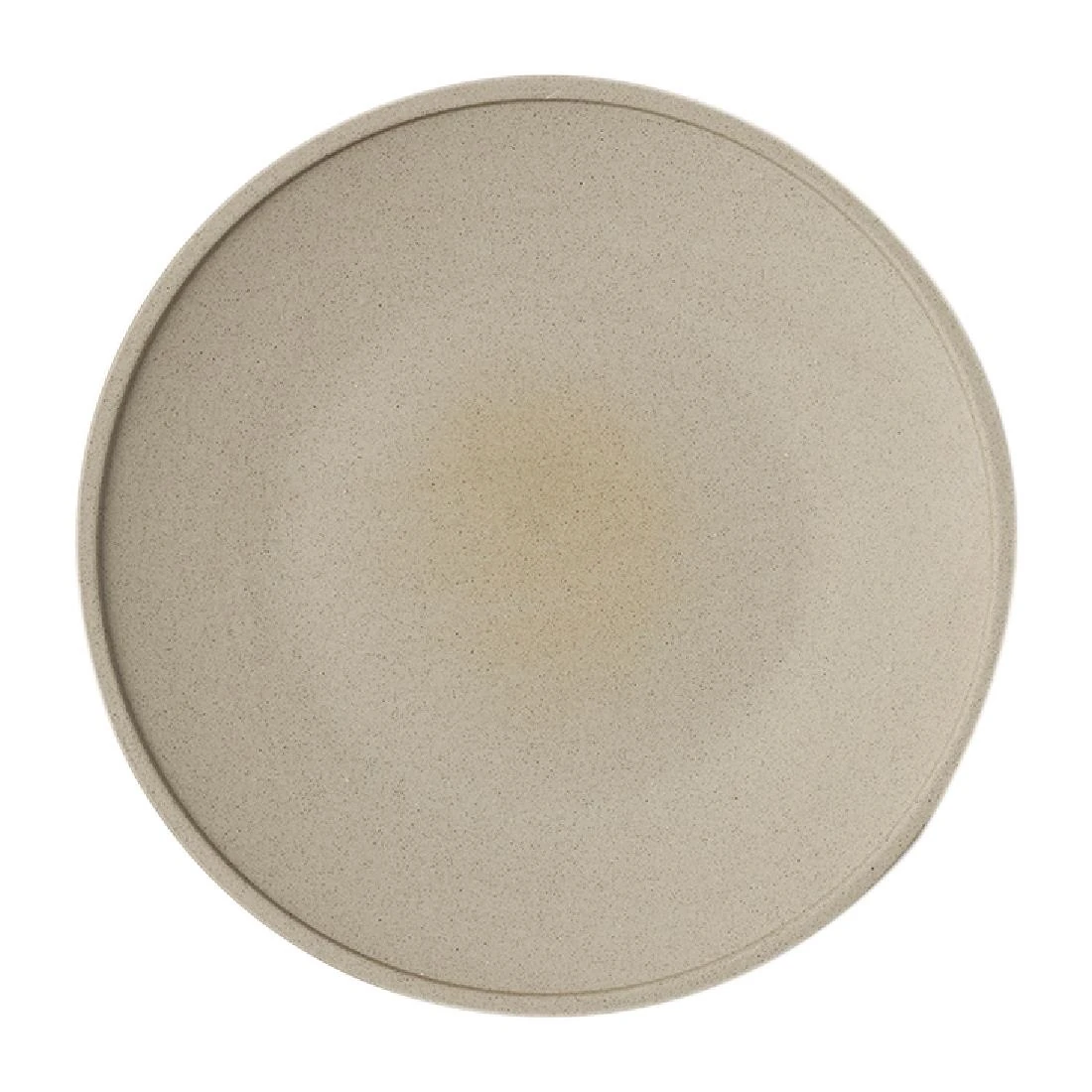 Tablekraft FL376 Soho Round Plate Stone 255mm (Box 4) product image