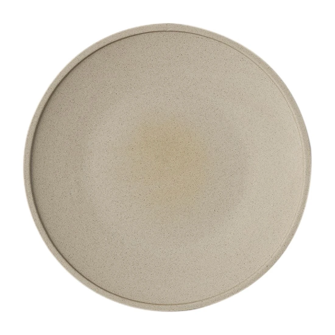 Tablekraft FL377 Soho Round Plate Stone 285mm (Box 4) (B2B) product image