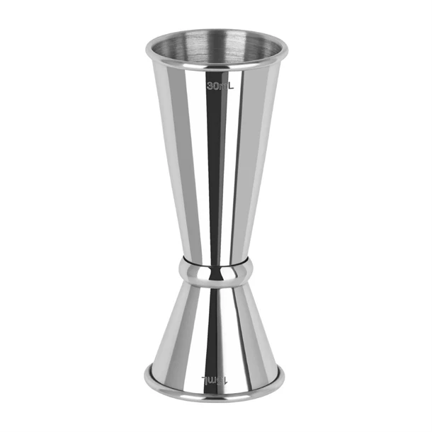 Zanzi FZ752 Tokyo Jigger with Curled Edge Stainless Steel - 15/30ml product image