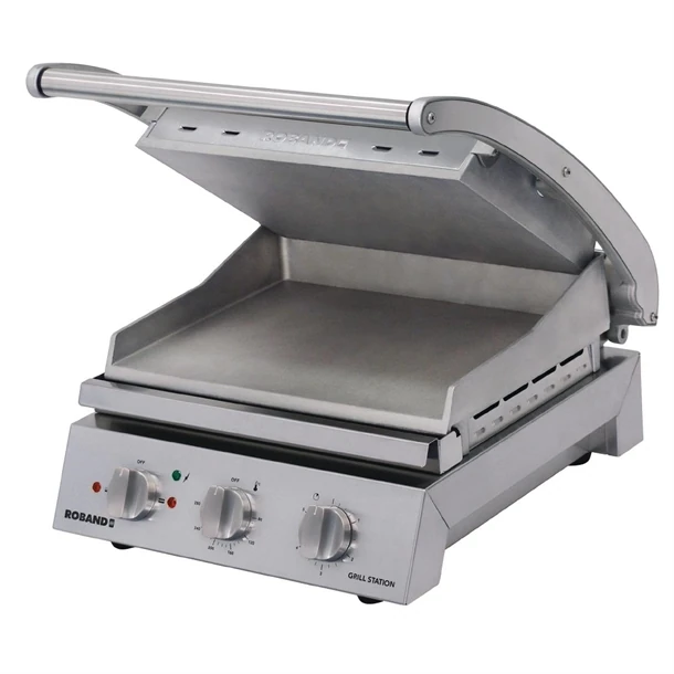 Roband GC375 Grill Station Smooth Plate 6 slice GSA610S product image