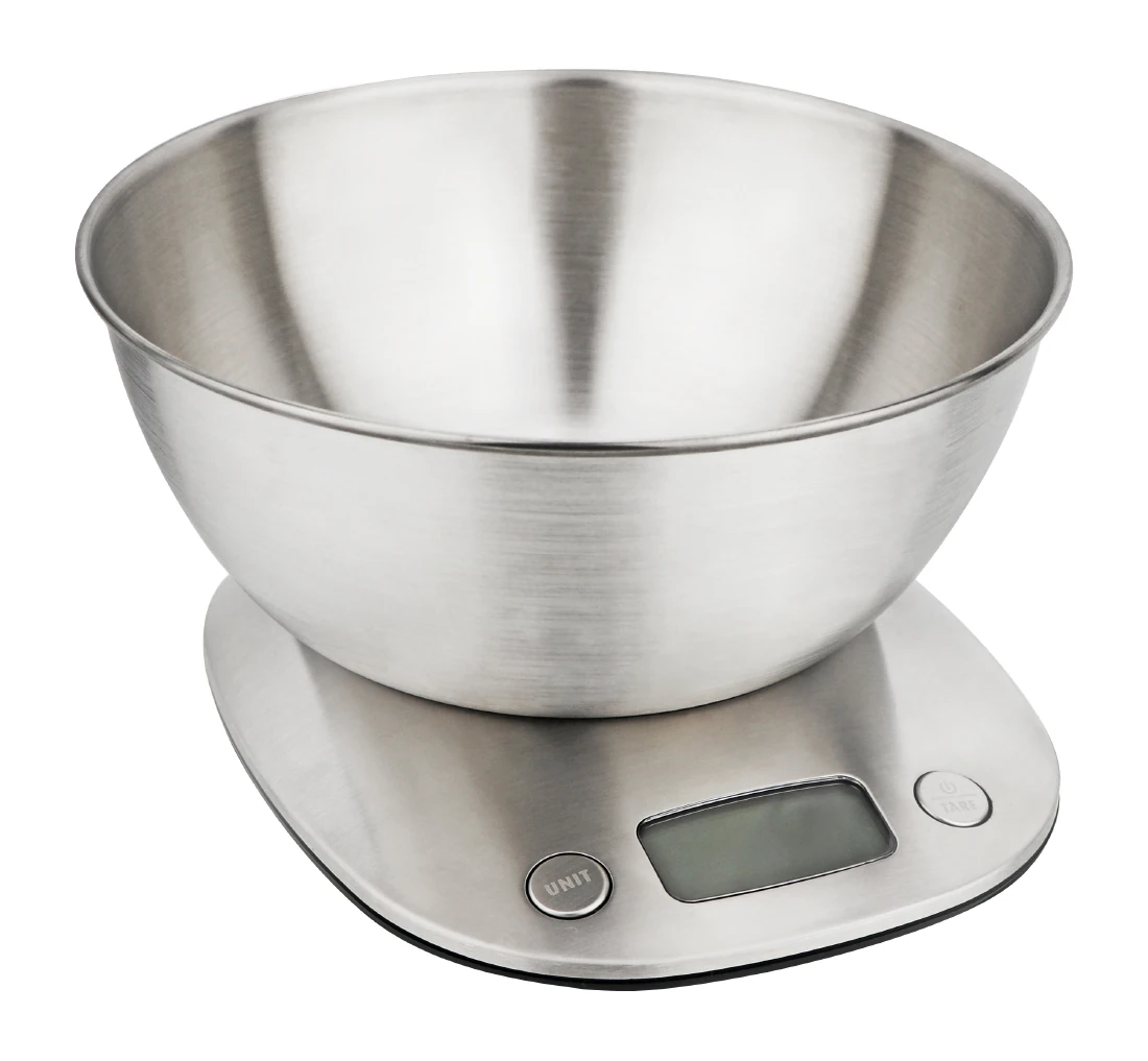 Cuisena JC167 5kg Kitchen Scale with Bowl Stainless Steel product image