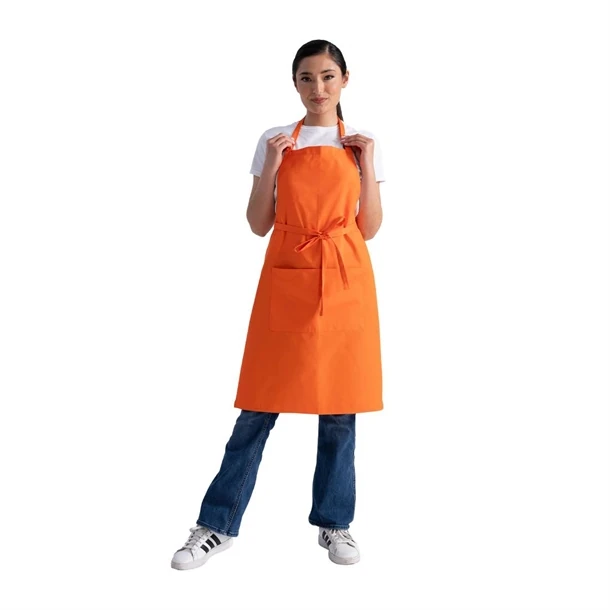 Chef Works JC487 Butcher Bib Apron Orange product image