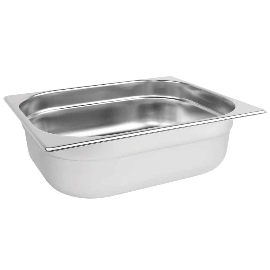 Vogue DN715 Stainless Steel Gastronorm Pan 1/2 65mm – 4L commercial kitchen equipment