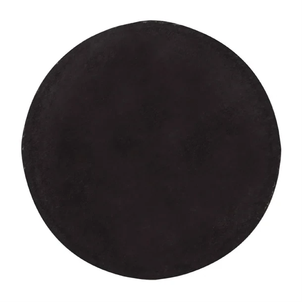 Wobbly Boot DU905 Drink Coaster - Plain Black Round (Pack 250) product image