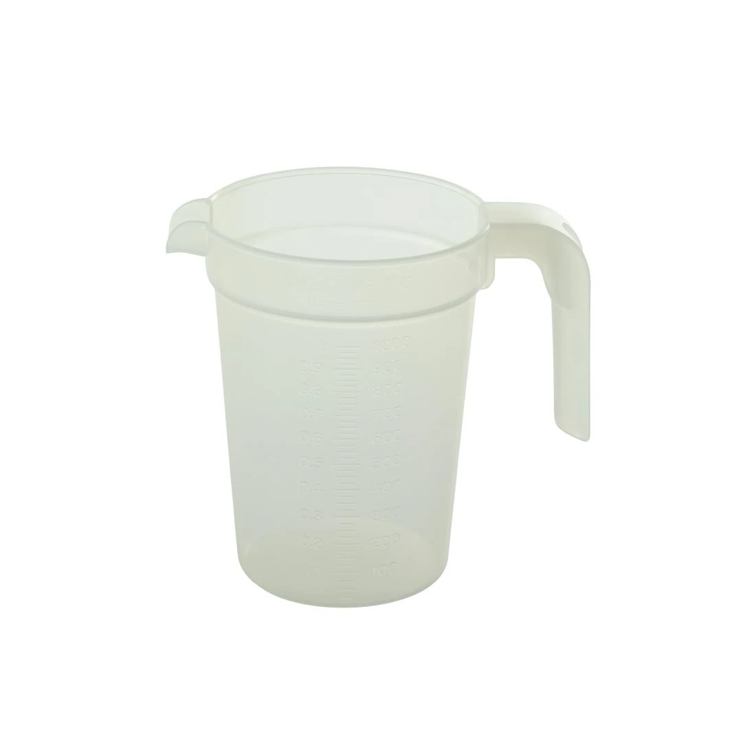 Ken Hands GM972 KH Healthcare Jug Graduated 1Ltr Clear (#21) (Box 12) product image