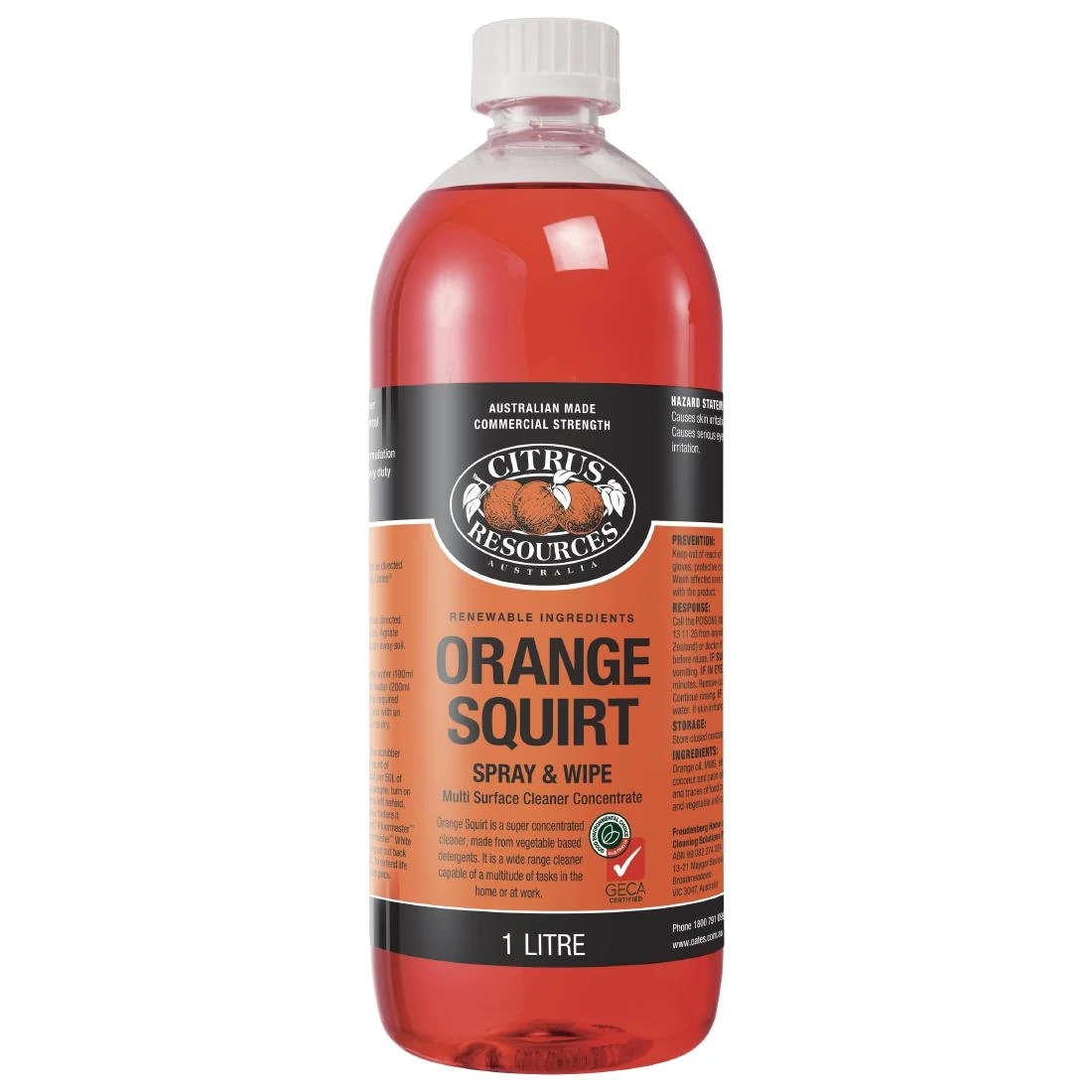 Oates JC101 Professional Orange Squirt Multi Purpose - 1Ltr product image