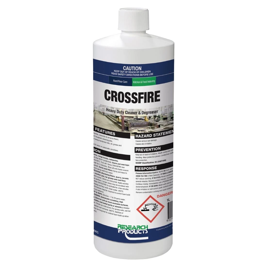 Oates JC108 Professional Crossfire Heavy Duty Floor Cleaner - 1Ltr product image