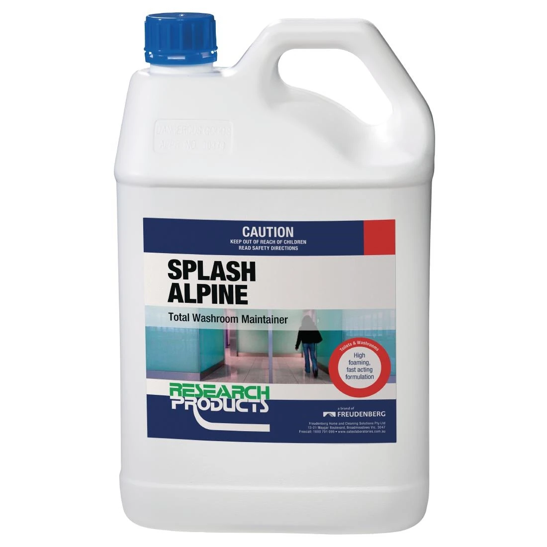 Oates JC112 Professional Splash Alpine Washroom Cleaner - 5Ltr product image