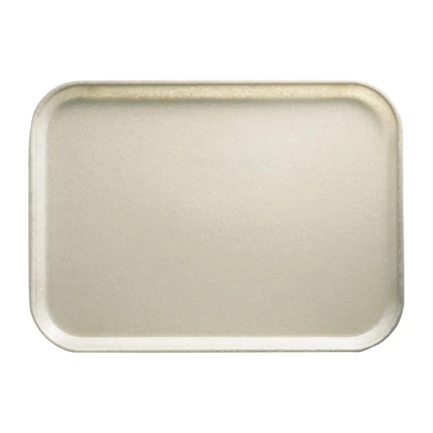 Cambro DD585 Camtray Rectangular Tray - Antique Parchment - 380x515mm product image