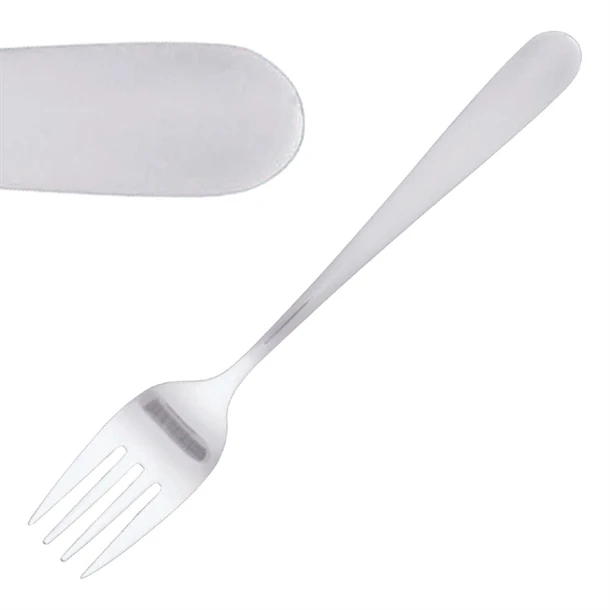 Tablekraft DL618 Luxor Fruit Fork Stainless Steel 18/0 (12 Pack) product image