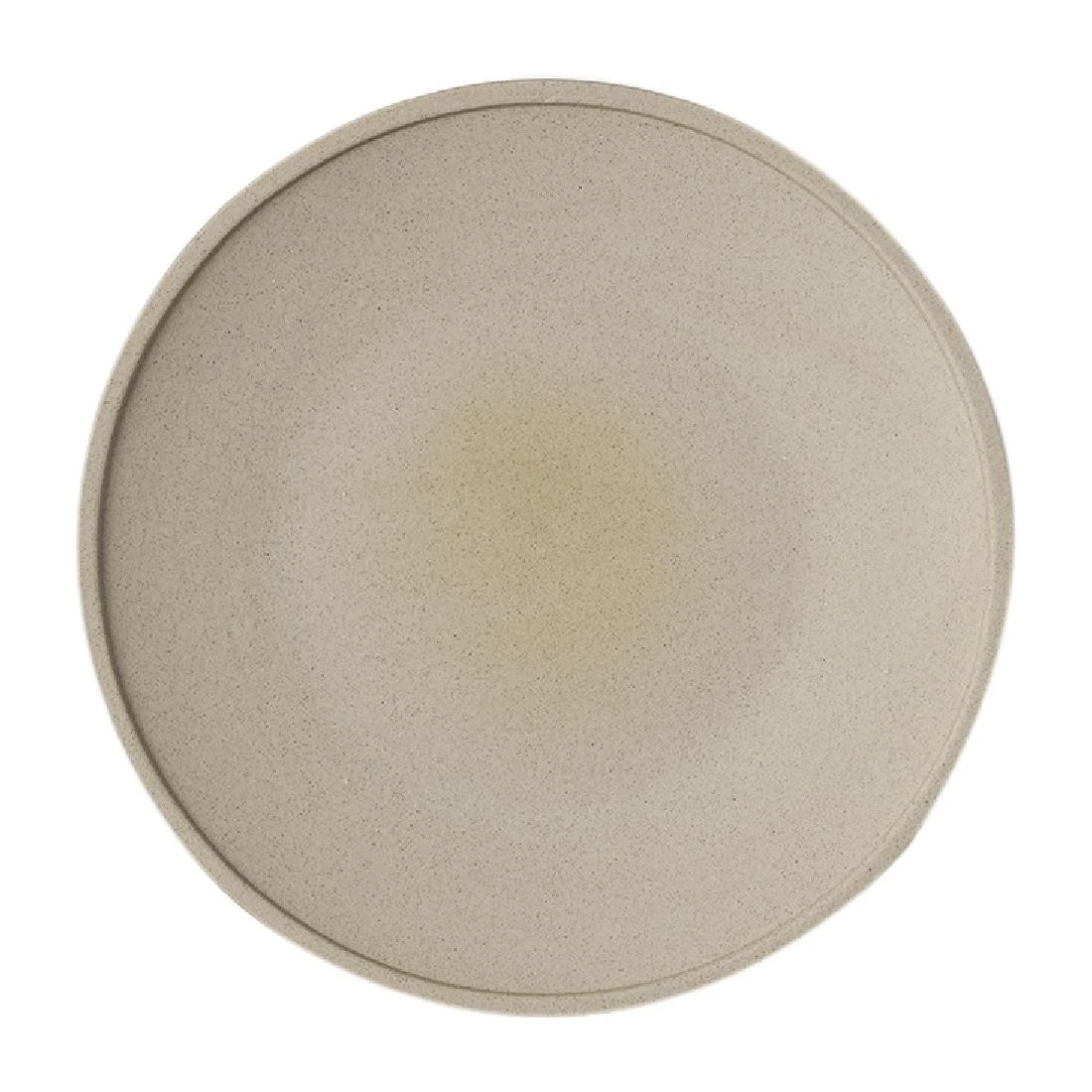 Tablekraft FL375 Soho Round Plate Stone - 200mm (Box 6) (B2B) product image