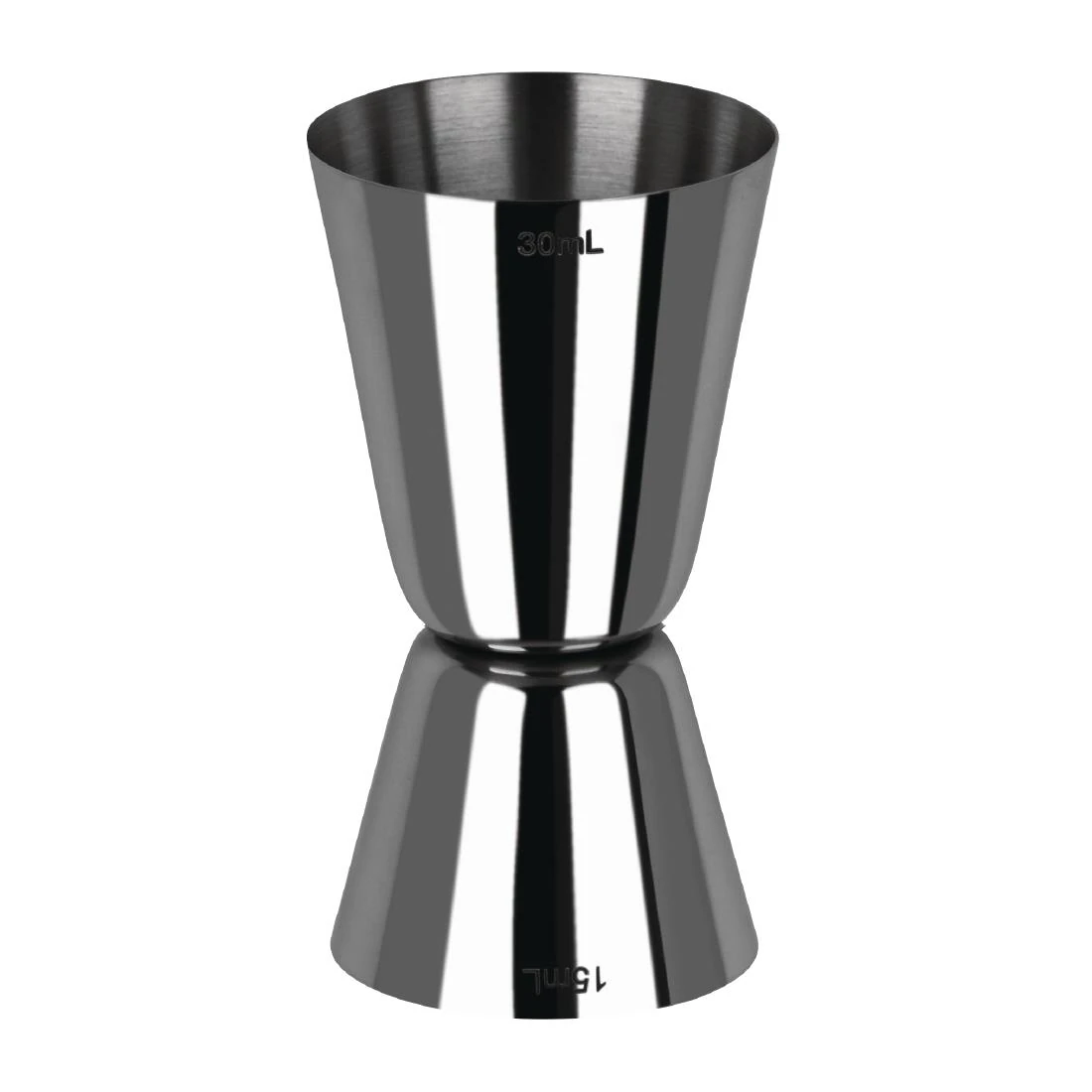 Zanzi FY947 Classic Style Jigger 15/30ml Gunmetal - 37x41x74mm product image