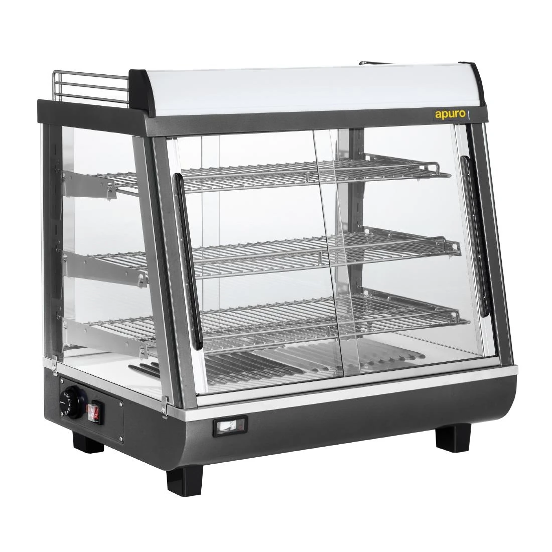 Apuro HW927-A Front and Rear Door Heated Merchandiser - 96Ltr product image
