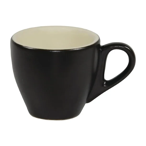 Brew FL135 Espresso Cup Smoke/White 90ml (Box 6) (B2B) product image