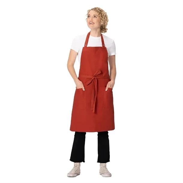 Chef Works JC488 Lockharte Bib Apron Rust product image