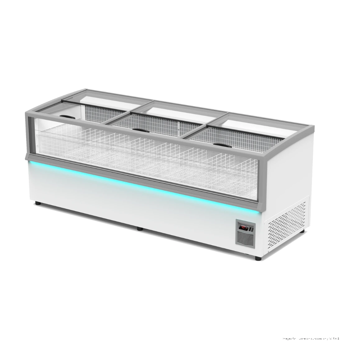 Thermaster SIFW-L250G Dual Temperature Island Display Side Cabinet