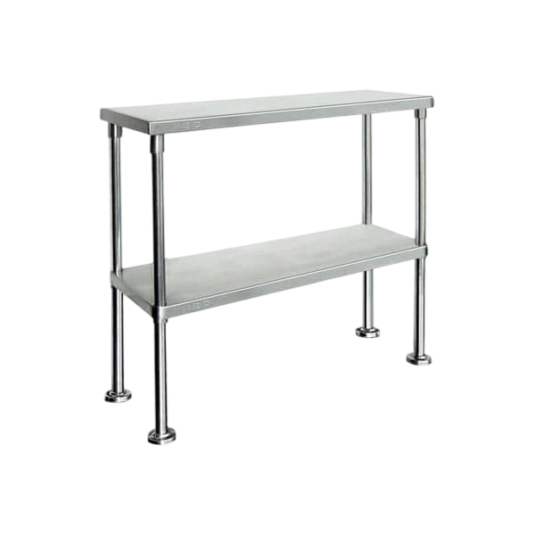 FED WBO2-1800 Double Tier Workbench Overshelf – 1800mm, 304 Grade commercial kitchen equipment
