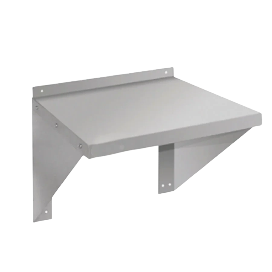 FED WS-530 Compact Microwave Shelf – Stainless Steel Wall-Mounted 530 mm commercial kitchen equipment