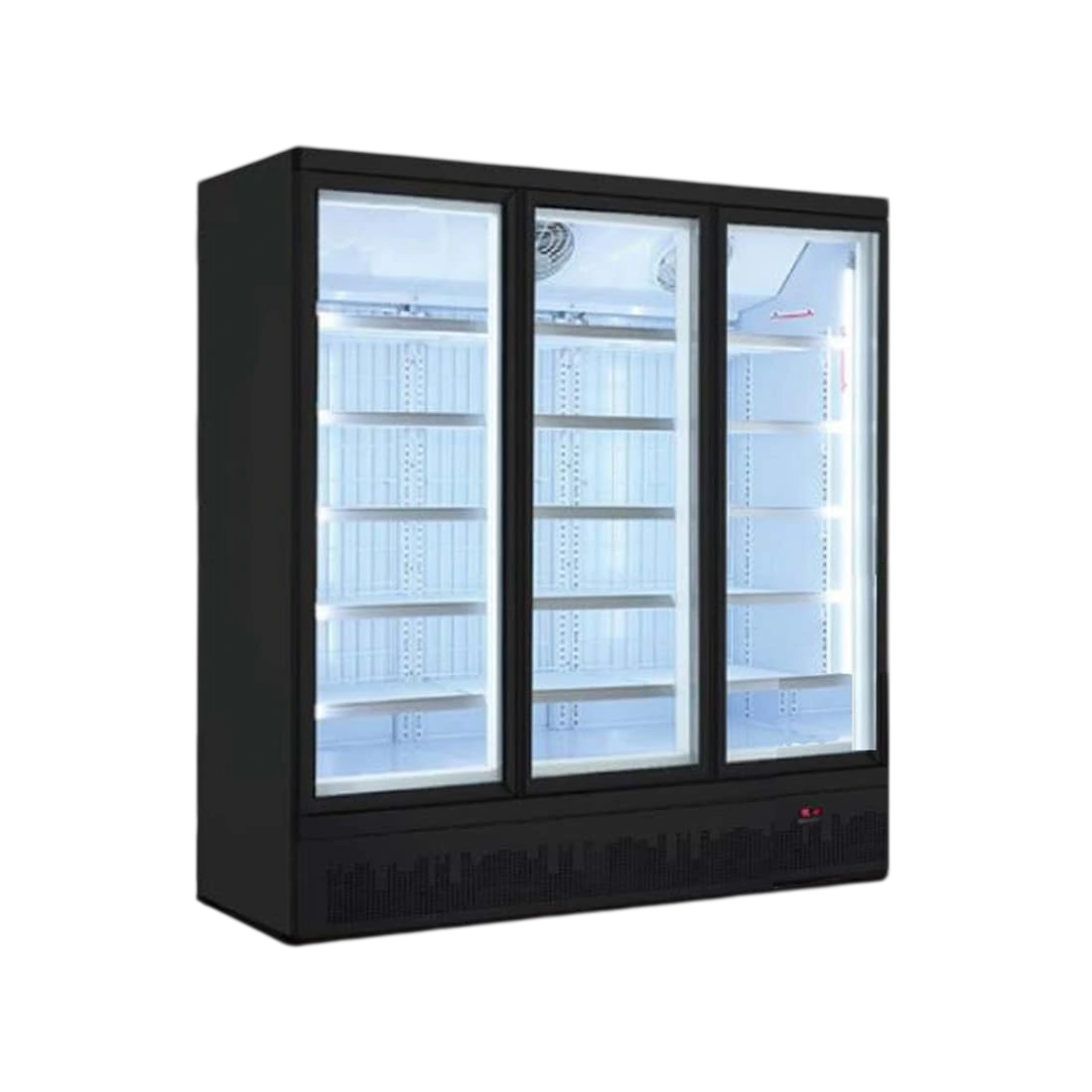 Thermaster LG-1500BGBMF Triple Glass Door Freezer – 1480L, Dual Compressor commercial kitchen equipment
